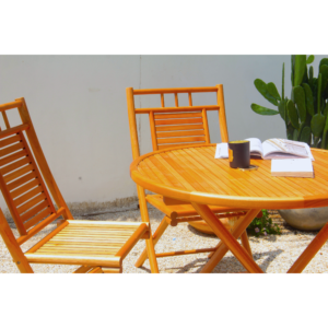 Stylish Eucalyptus Outdoor Chair CH230080 – Premium Quality for Export