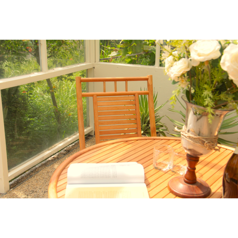 Elegant Eucalyptus Outdoor Dining Set VFD230080 – Premium Quality for Export - Image 4