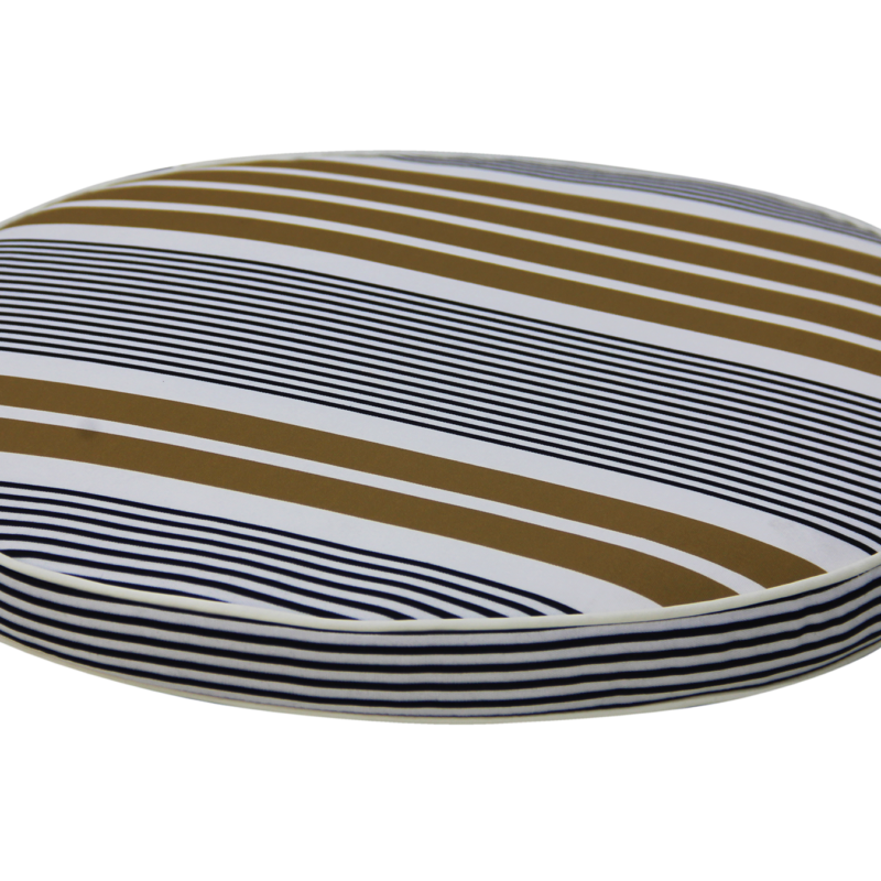 Cushion Circle Seat_CU220172_D40_Stripes J9