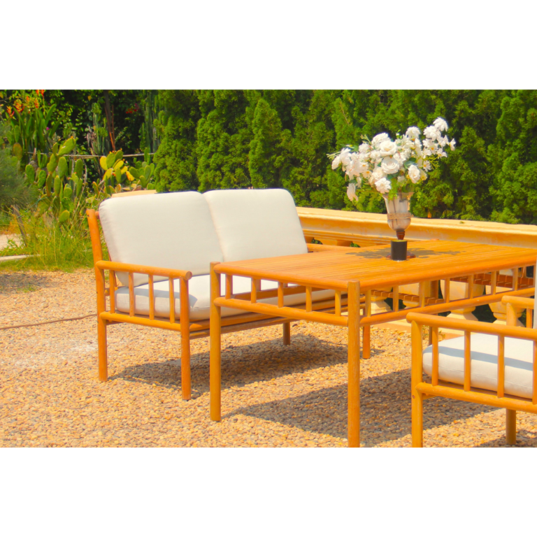 Elegant Eucalyptus Outdoor Furniture Set VFD240001 – Premium Quality for Export - Image 5