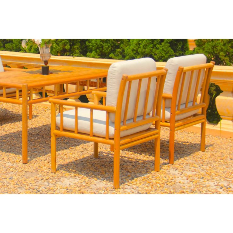 Elegant Eucalyptus Outdoor Furniture Set VFD240001 – Premium Quality for Export - Image 4